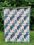 Herons in Flight Blanket