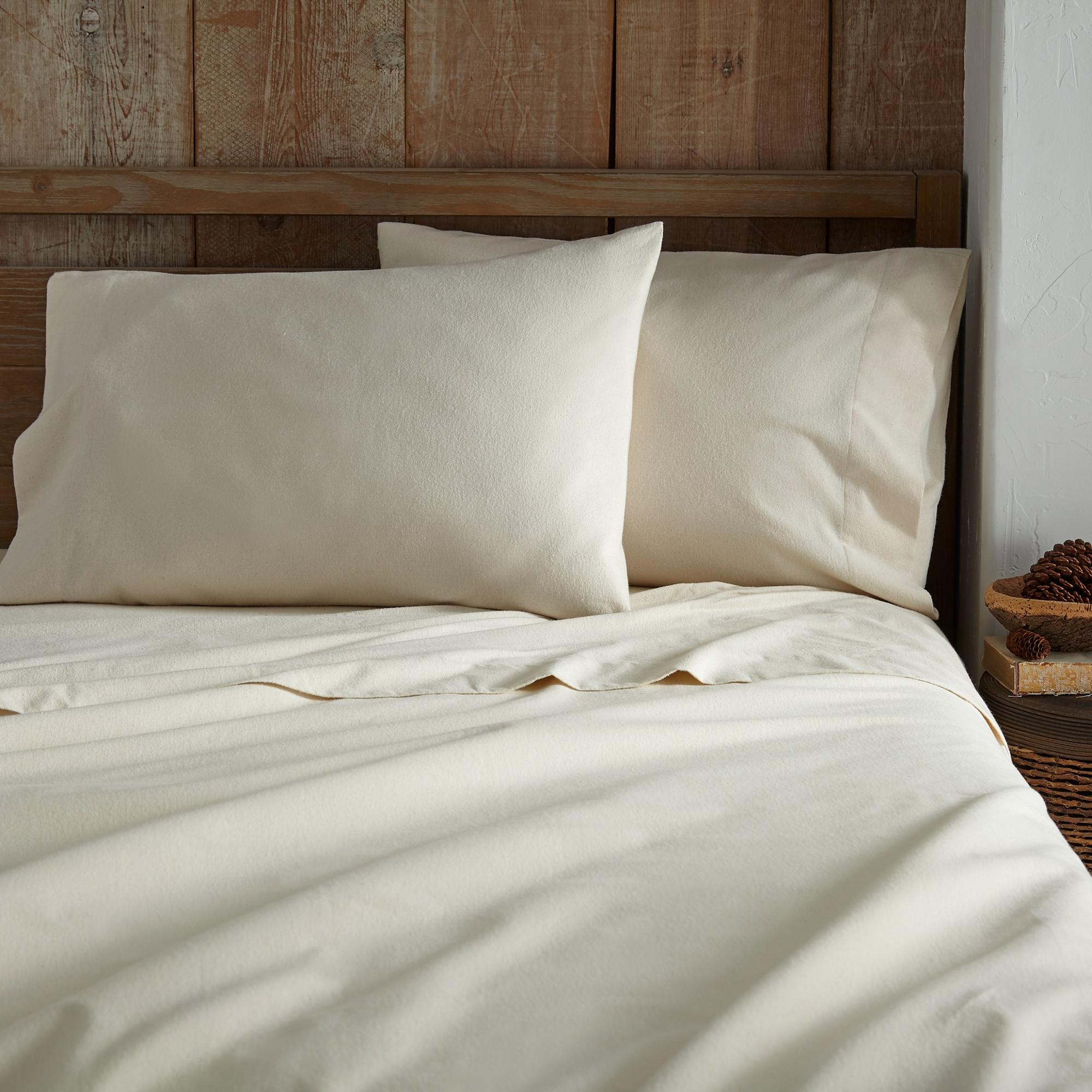 Organic Flannel Sheet Set- 6 colors